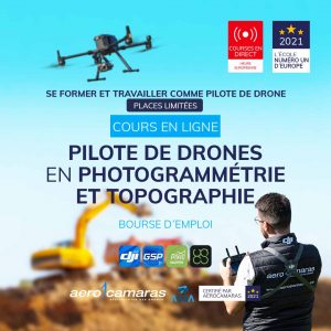 Cours de formation en ligne – veux être pilote de drone professionnel?